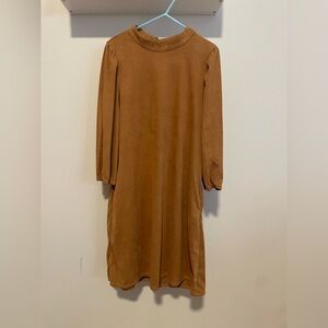 Hayden Girls Brown Long Sleeve Dress